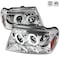 Spec-D Tuning 99-04 Jeep Grand Cherokee Halo LED Projector Chrome 2LHP-GKEE99-TM - alternate 1